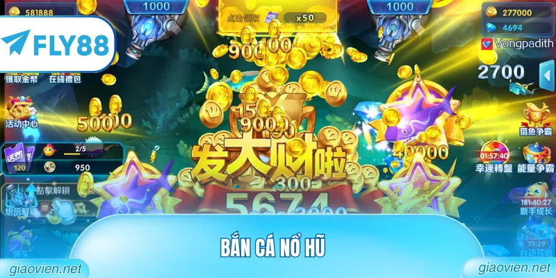 Bắn Cá Nổ Hũ Kịch Tính Với Cơ Chế Jackpot Khổng Lồ 6 bắn cá nổ hũ