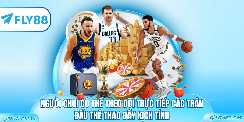 Thể Thao FLY88 - Sảnh Cược Đẳng Cấp Với Tỷ Lệ Thưởng Cao 2 Người chơi có thể theo dõi trực tiếp các trận đấu thể thao đầy kịch tính