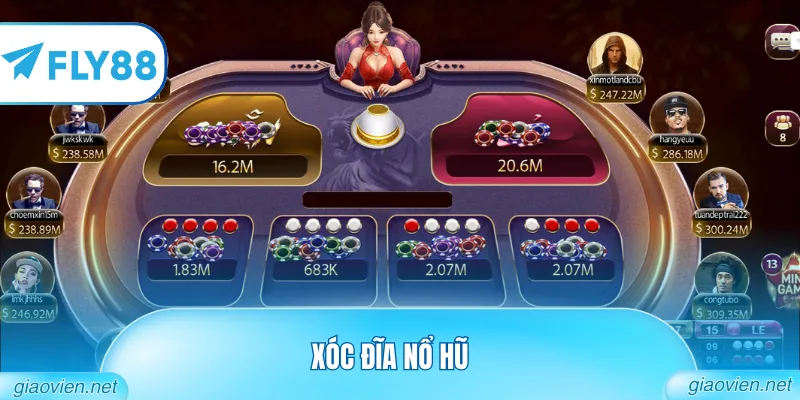 Xóc Đĩa Nổ Hũ - Đỉnh Cao Giải Trí Đổi Thưởng Thế Hệ Mới 2 Xóc đĩa nổ hũ